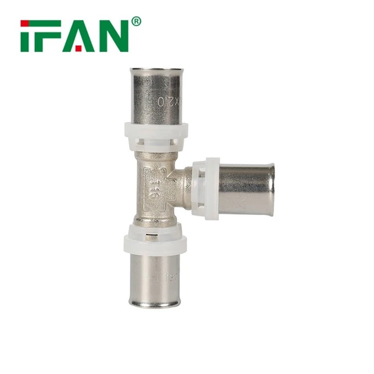 Equal Pex Brass Tee