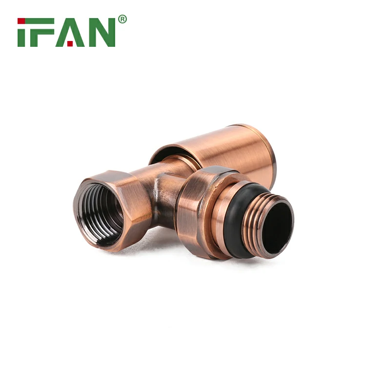 IFAN Bronze Angle Radiator Valve